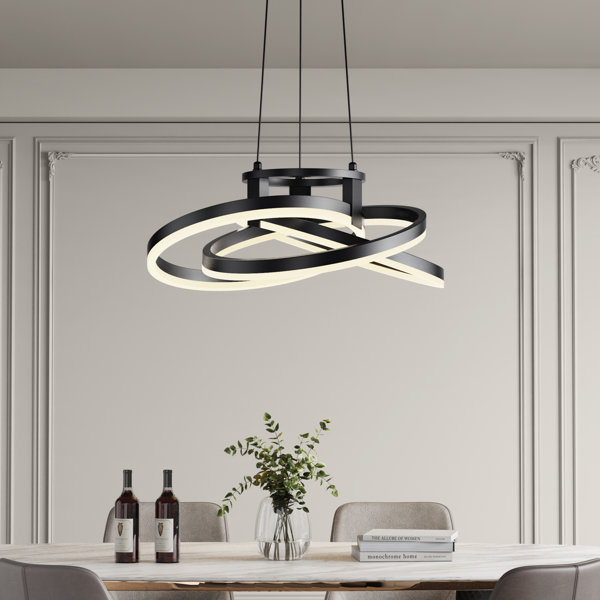 セール 一番安い Alliber Logan® Wade Dimmable Chandelier Geometric LED その他